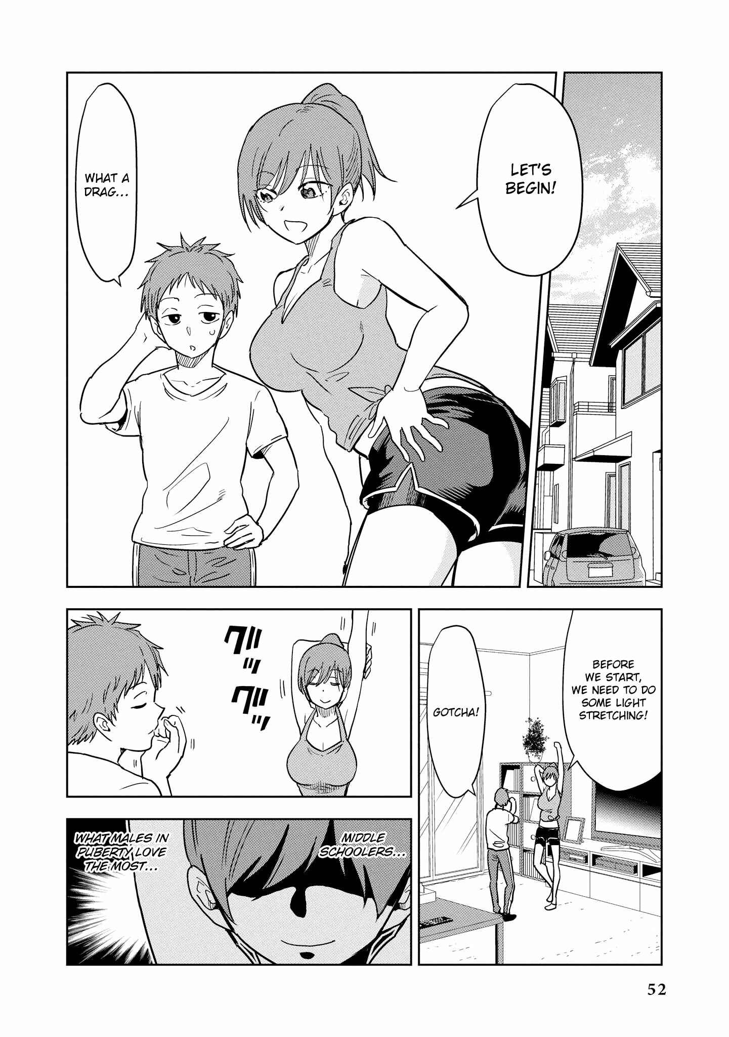 Page 8 Chapter 3 Kintore Joshi to Ecchi na Micchaku Training Shichaimashita
