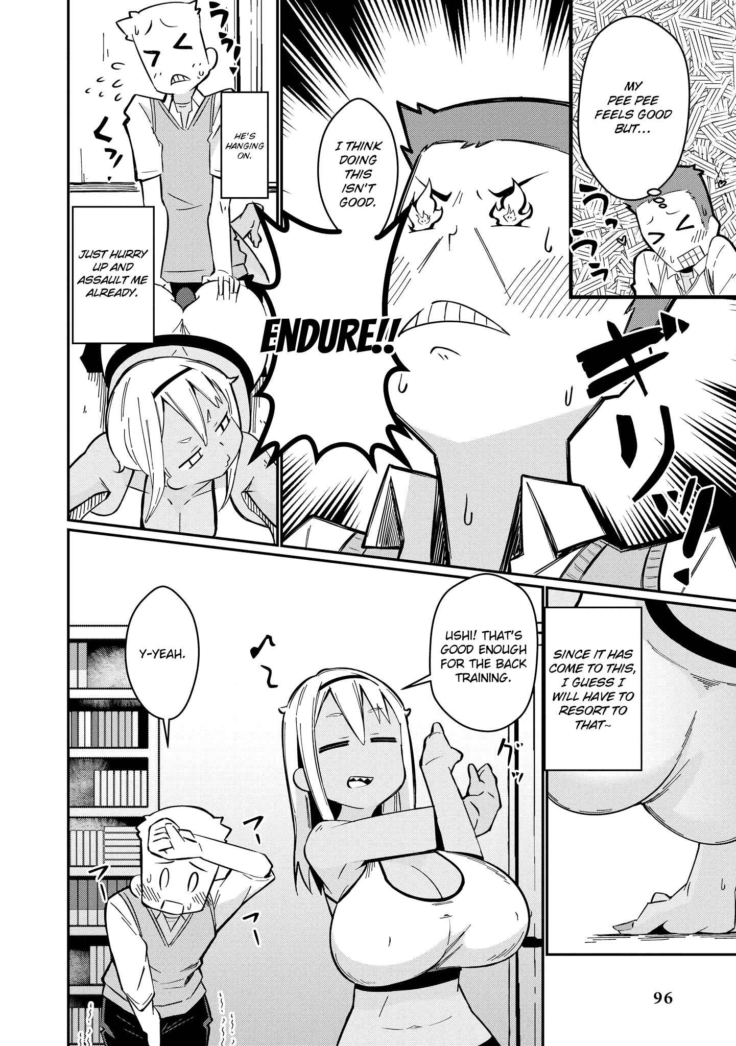 Page 12 Chapter 5 Kintore Joshi to Ecchi na Micchaku Training Shichaimashita
