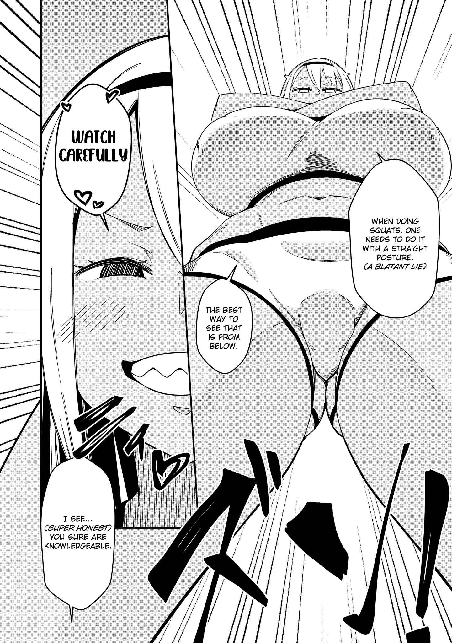 Page 14 Chapter 5 Kintore Joshi to Ecchi na Micchaku Training Shichaimashita
