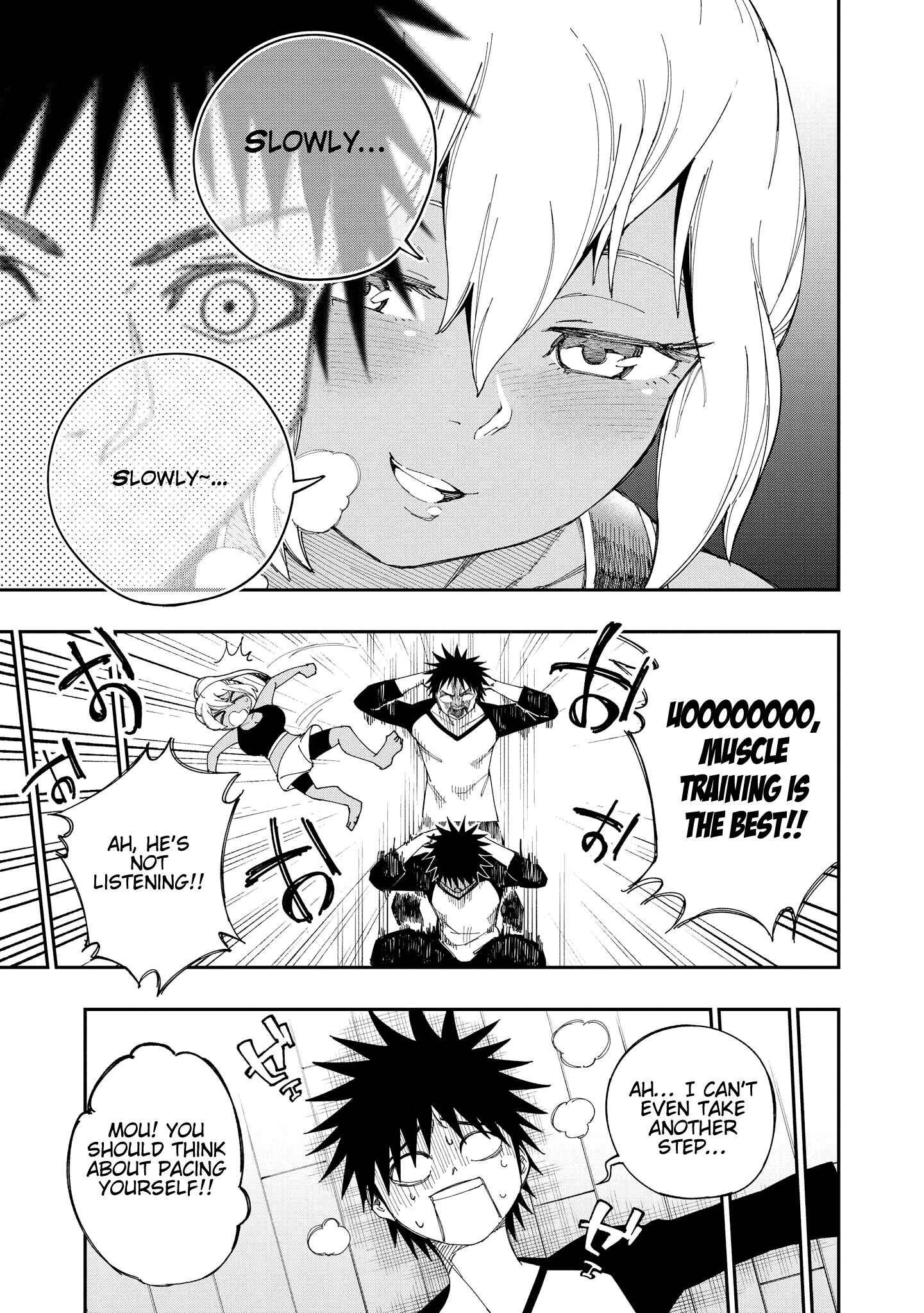 Page 13 Chapter 2 Kintore Joshi to Ecchi na Micchaku Training Shichaimashita