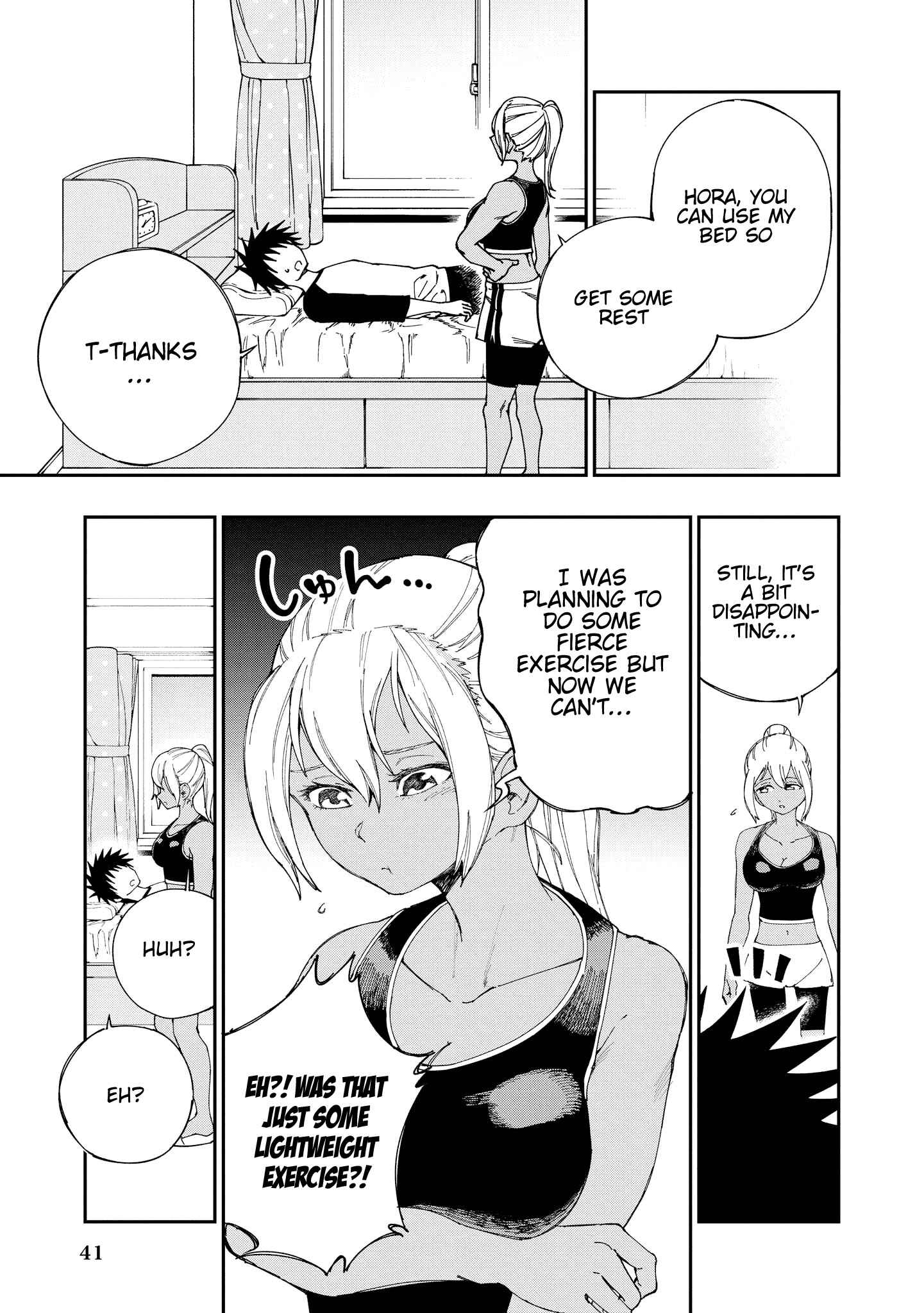 Page 19 Chapter 2 Kintore Joshi to Ecchi na Micchaku Training Shichaimashita