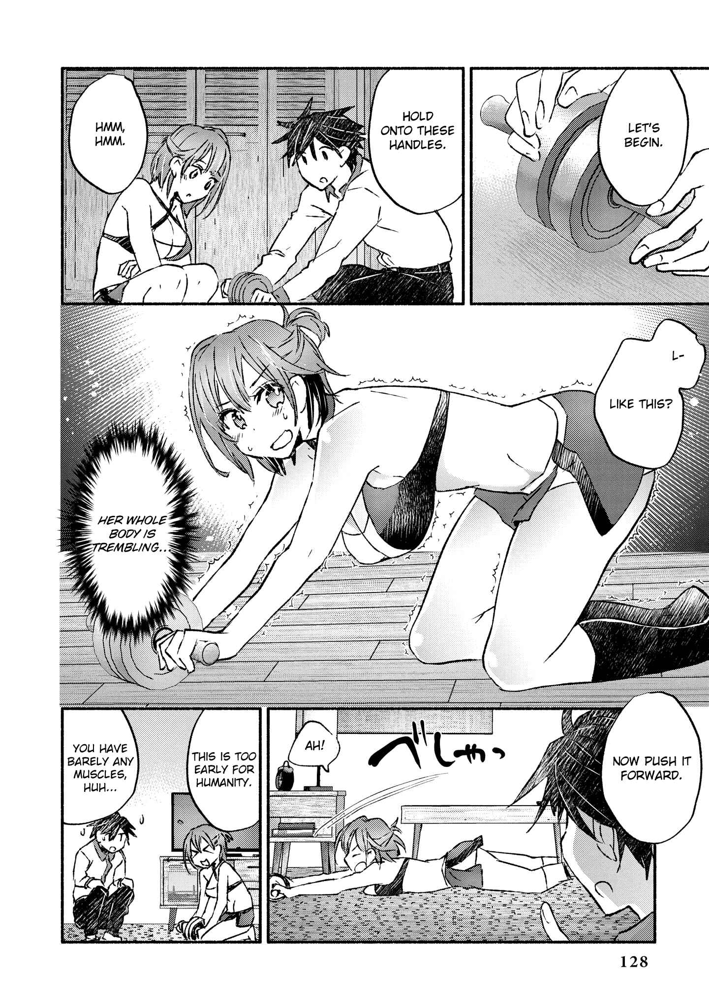 Page 7 Chapter 7 Kintore Joshi to Ecchi na Micchaku Training Shichaimashita