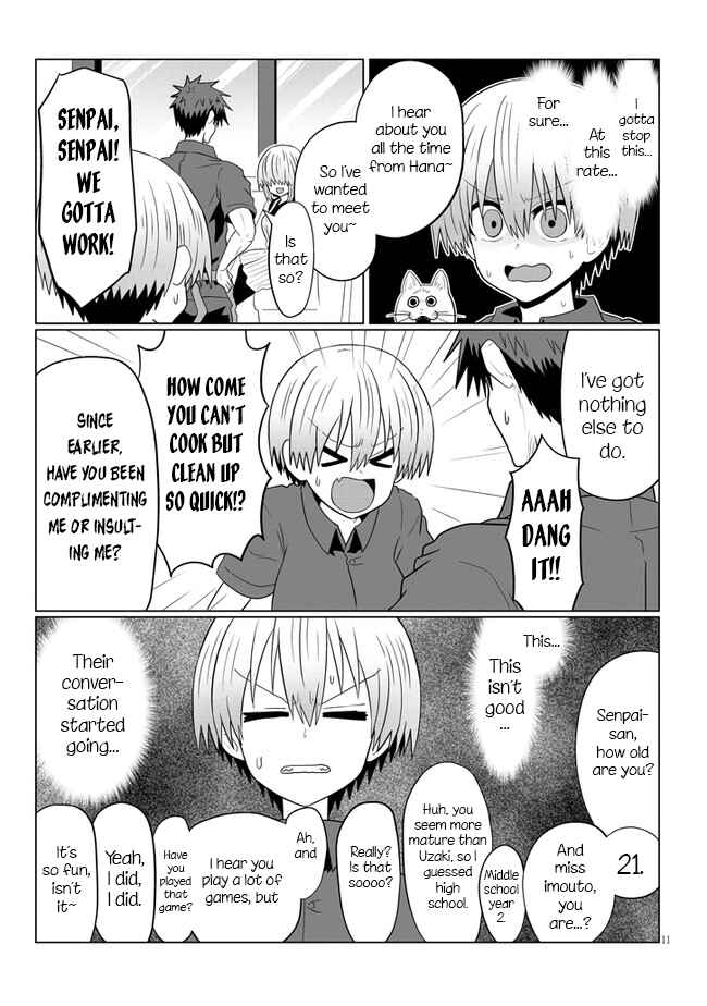 Page 11 Chapter 54 Uzaki-chan wa Asobitai!
