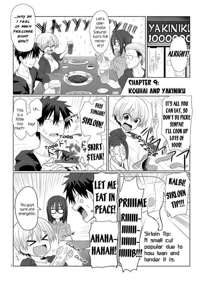 Page 2 Chapter 9 Uzaki-chan wa Asobitai!