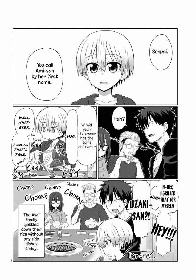 Page 8 Chapter 9 Uzaki-chan wa Asobitai!