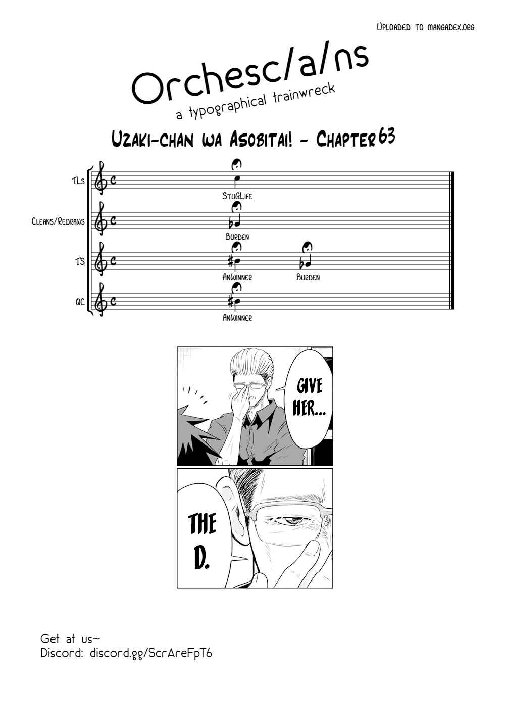 Page 17 Chapter 63 Uzaki-chan wa Asobitai!