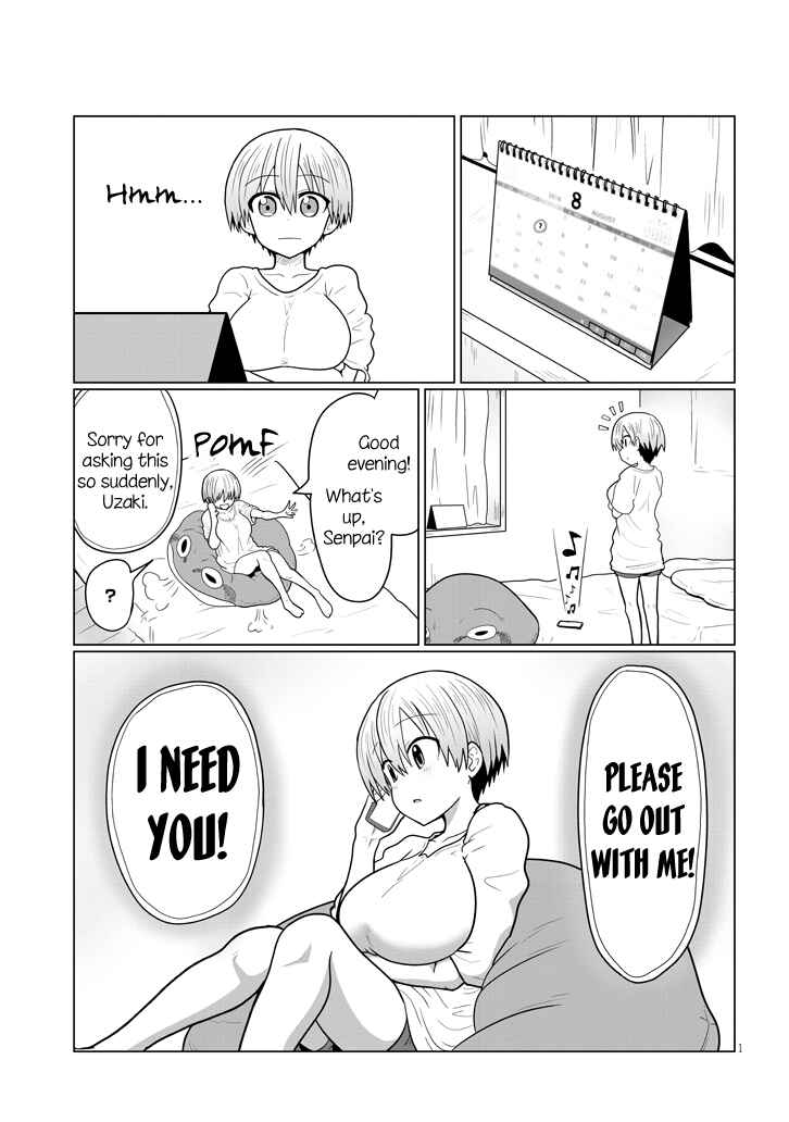 Page 1 Chapter 21 Uzaki-chan wa Asobitai!