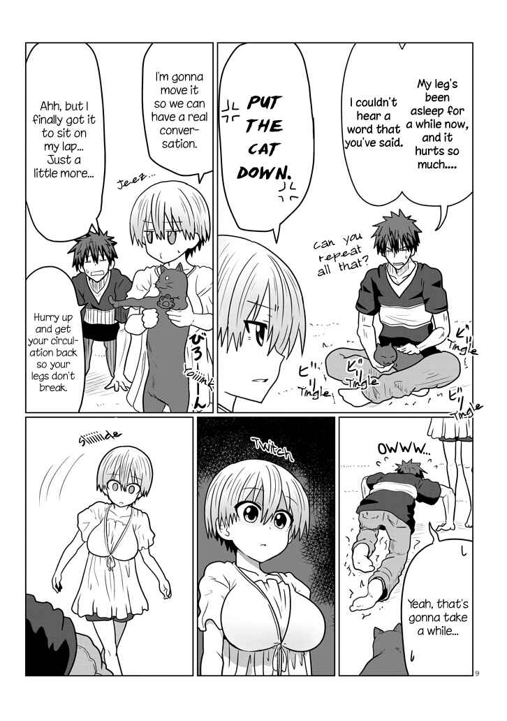 Page 9 Chapter 21 Uzaki-chan wa Asobitai!