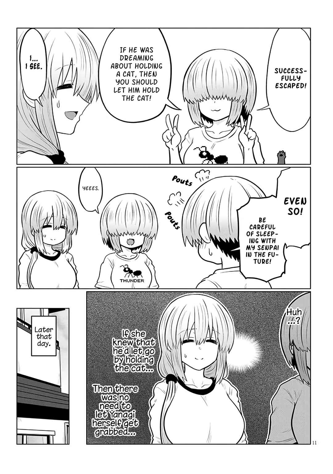Page 11 Chapter 127 Uzaki-chan wa Asobitai!