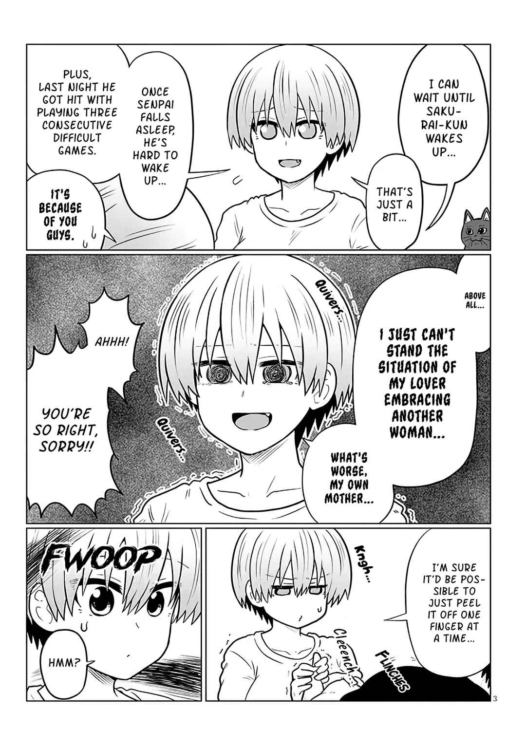Page 3 Chapter 127 Uzaki-chan wa Asobitai!