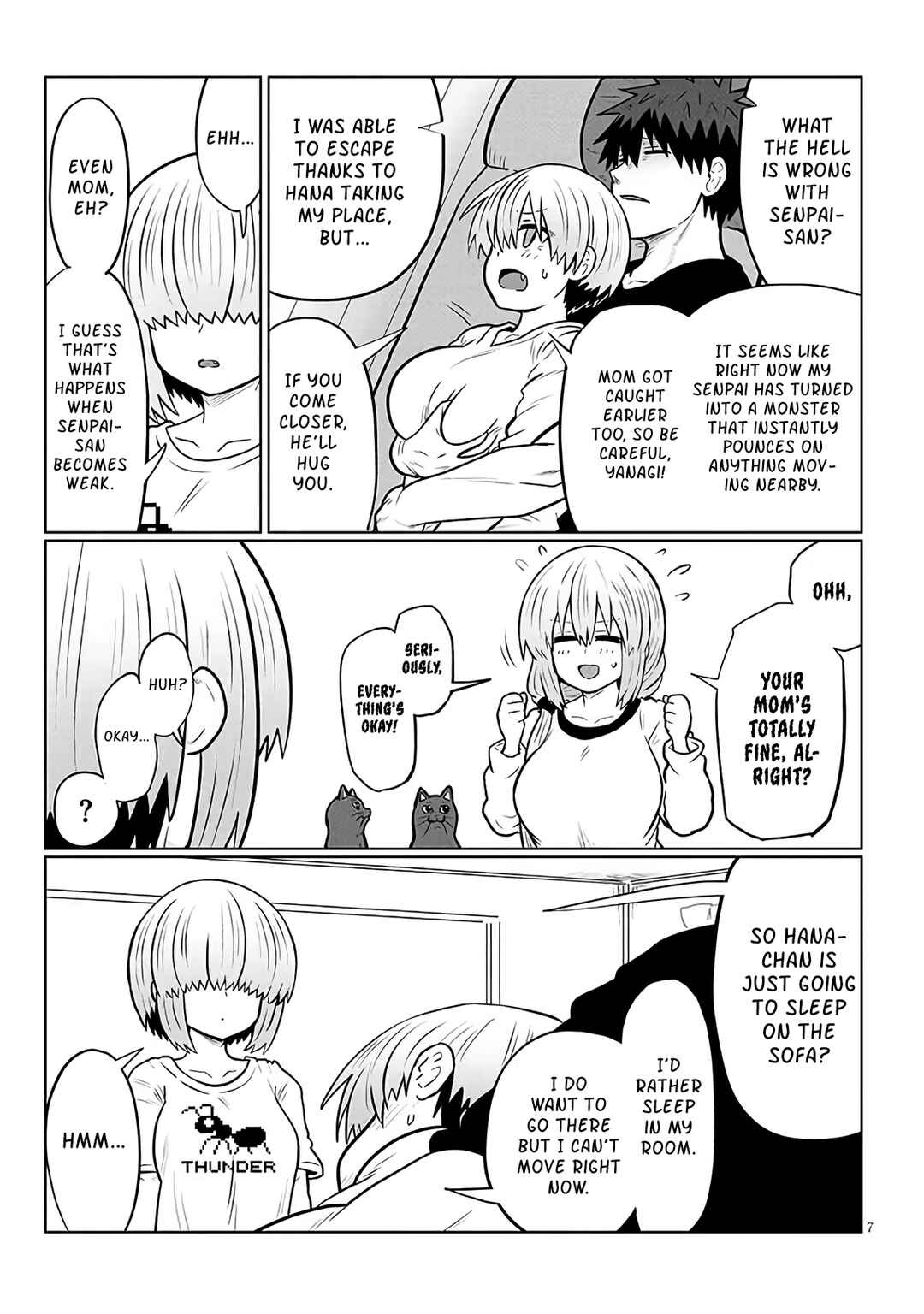 Page 7 Chapter 127 Uzaki-chan wa Asobitai!