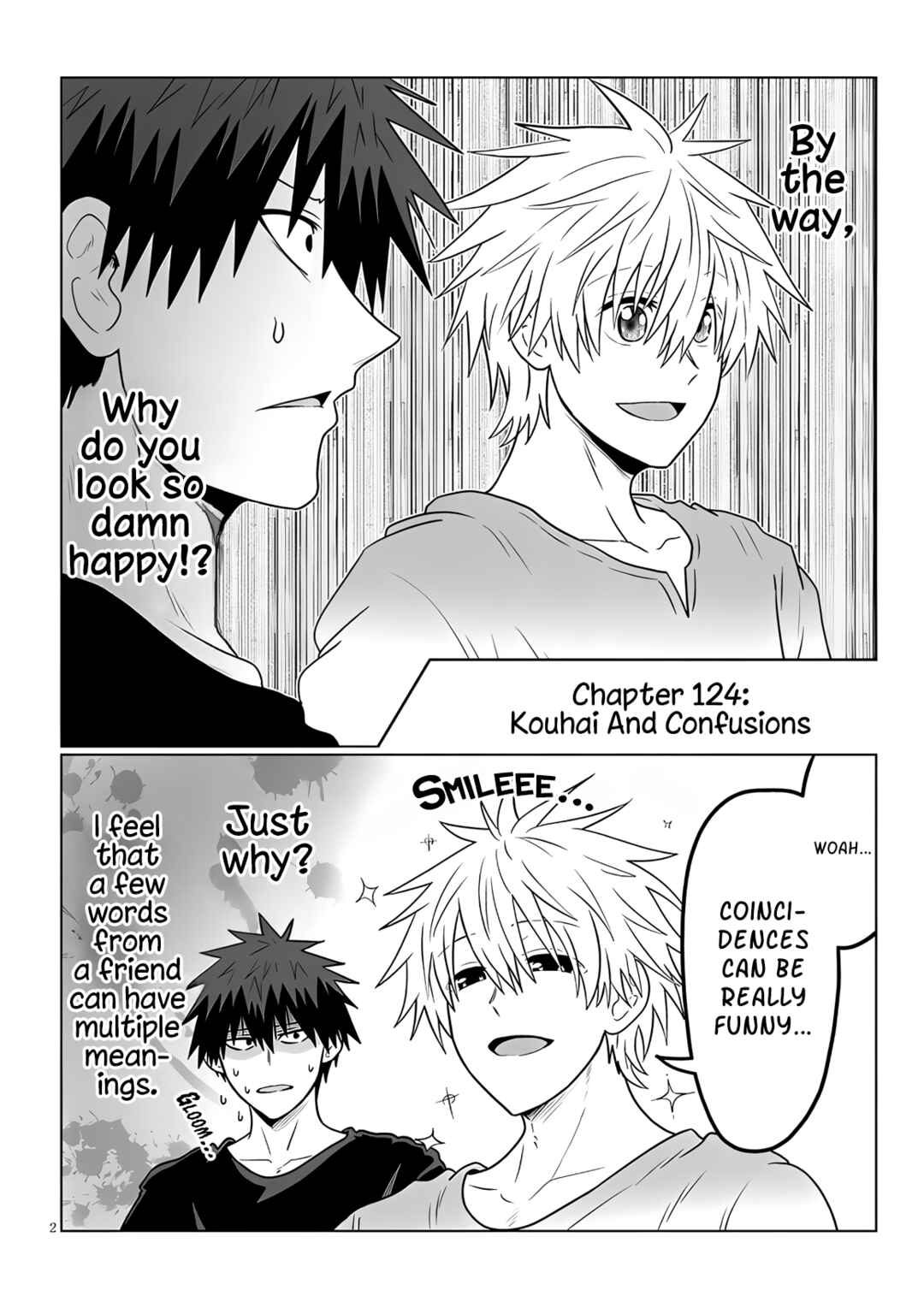Page 2 Chapter 124 Uzaki-chan wa Asobitai!