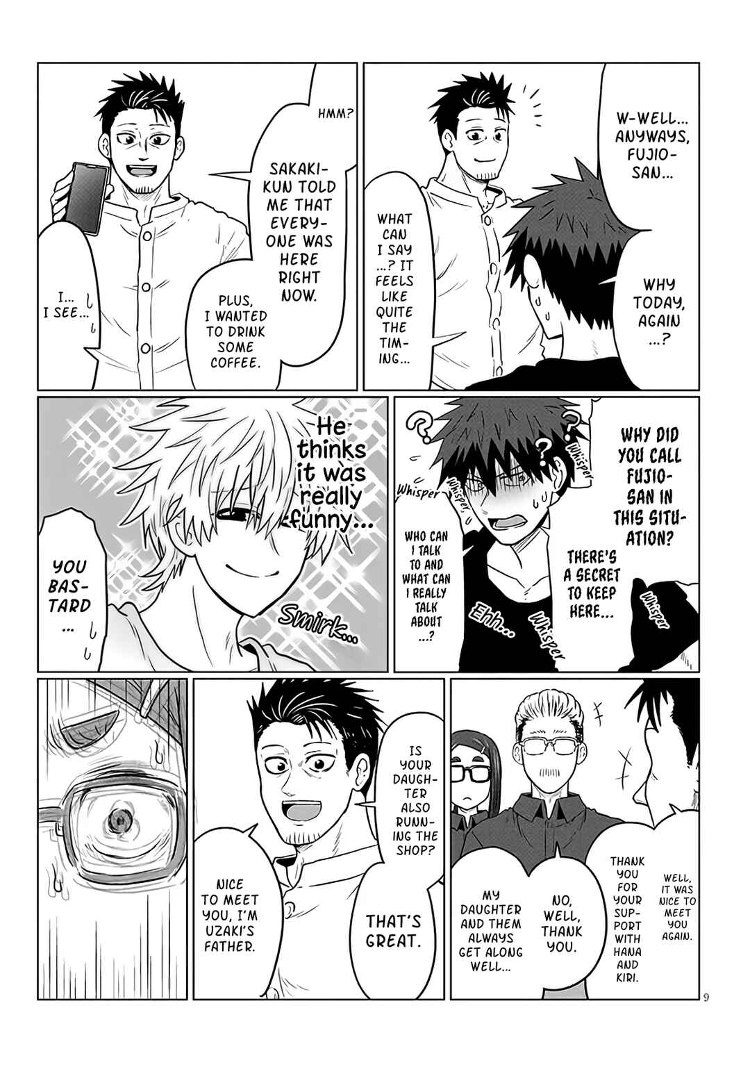 Page 9 Chapter 124 Uzaki-chan wa Asobitai!