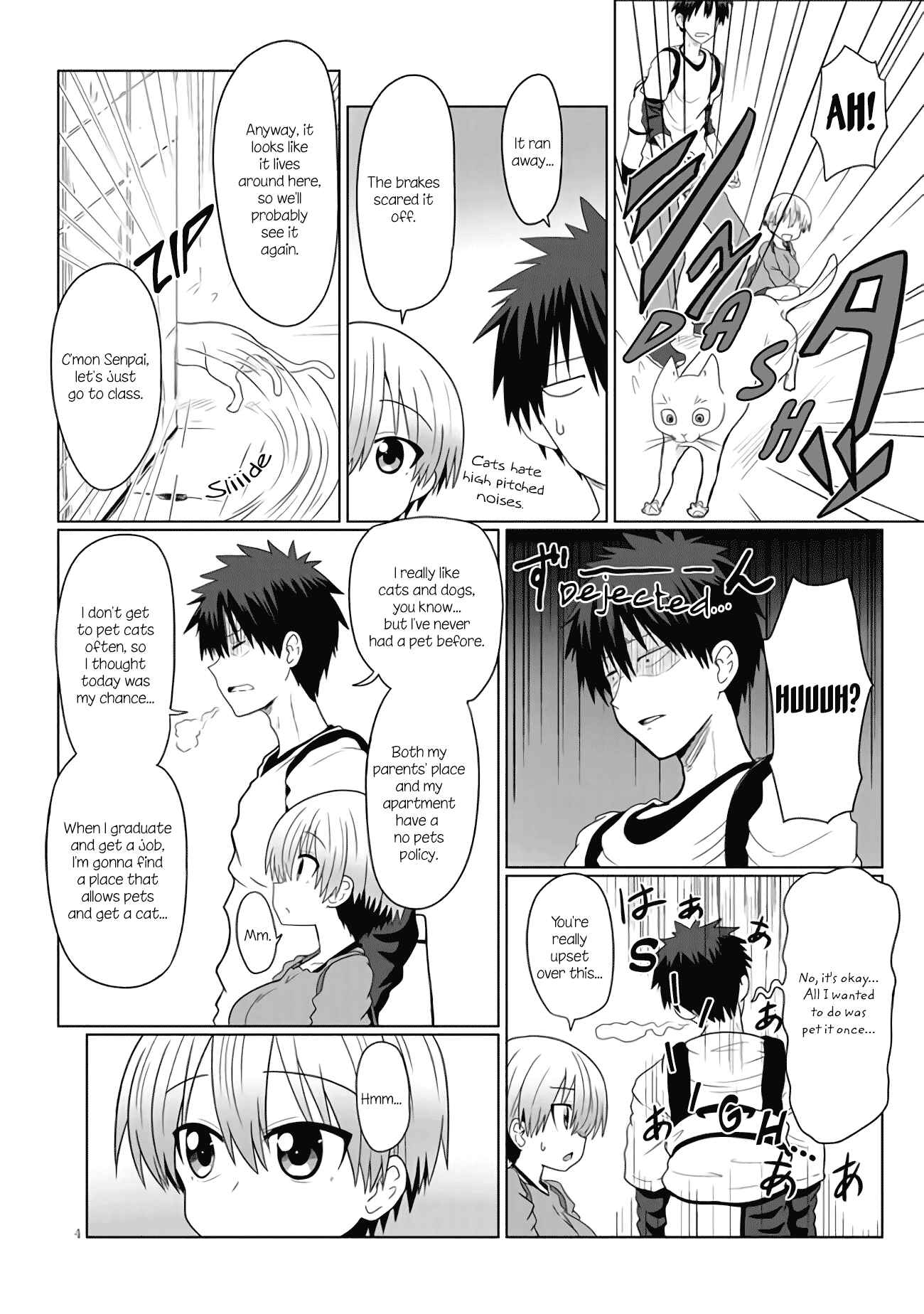 Page 4 Chapter 6 Uzaki-chan wa Asobitai!