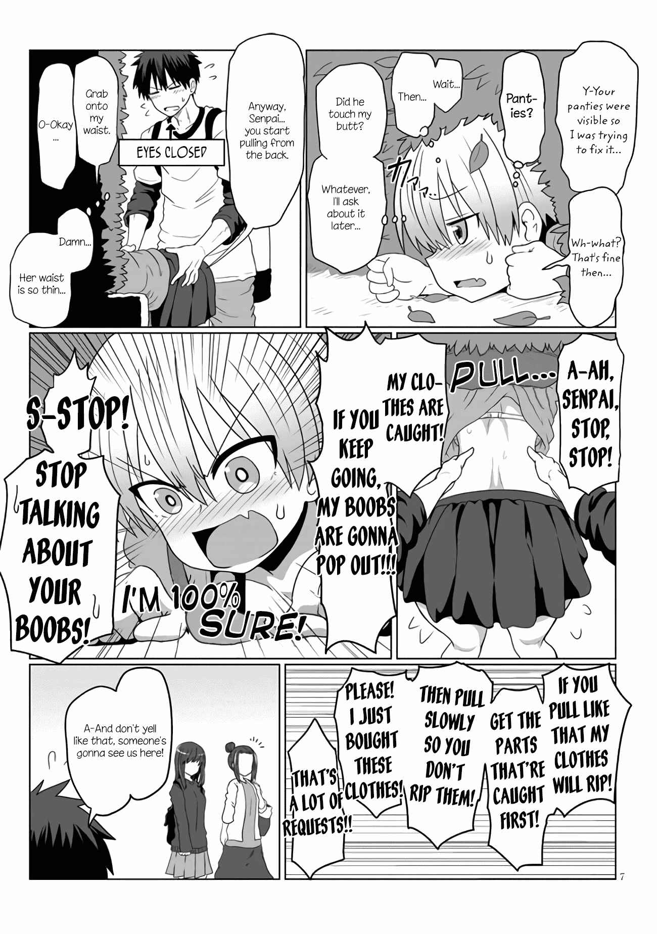 Page 7 Chapter 6 Uzaki-chan wa Asobitai!