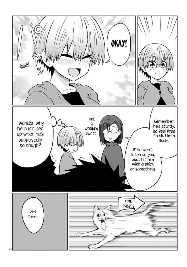 Page 14 Chapter 76 Uzaki-chan wa Asobitai!