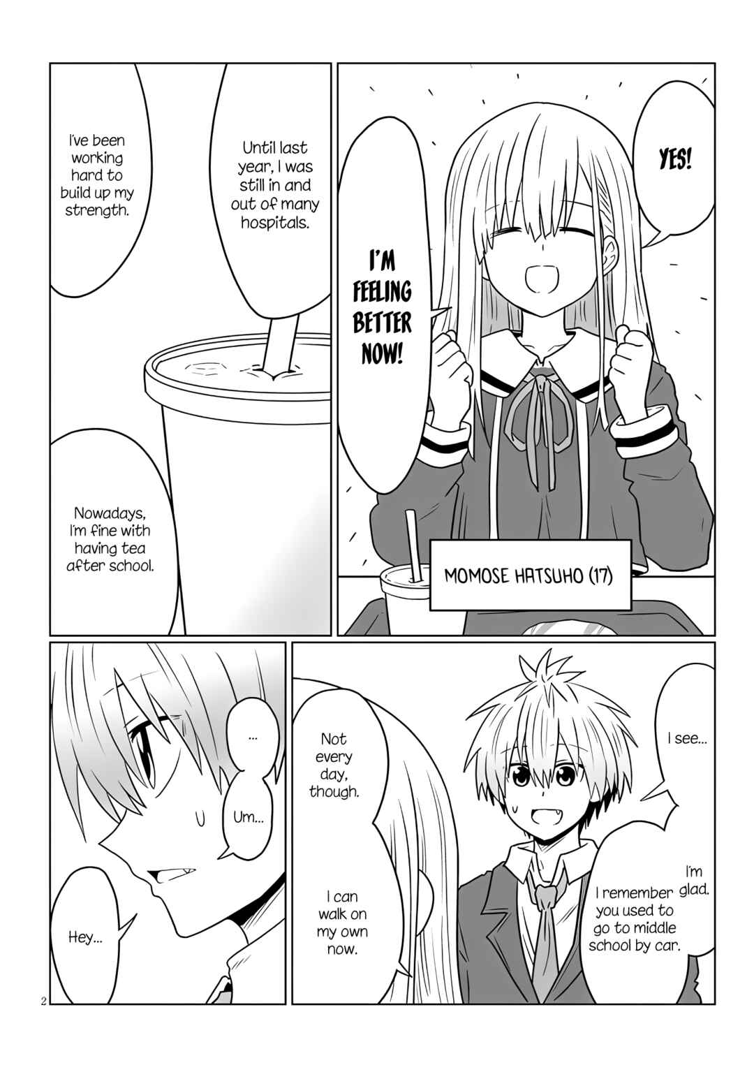 Page 2 Chapter 122 Uzaki-chan wa Asobitai!