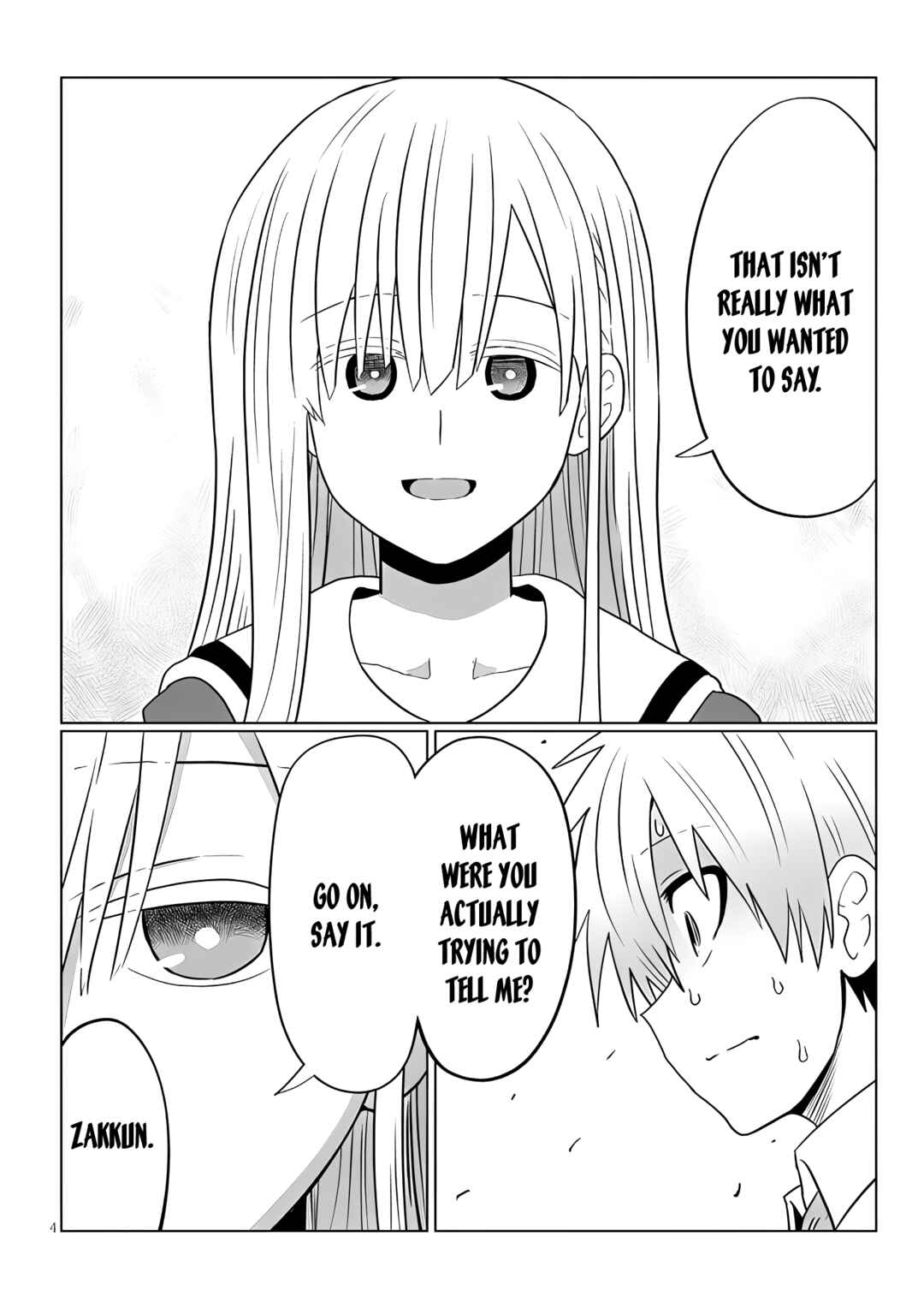 Page 4 Chapter 122 Uzaki-chan wa Asobitai!