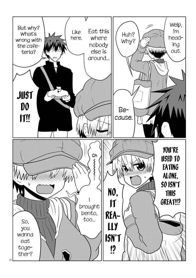 Page 10 Chapter 53 Uzaki-chan wa Asobitai!