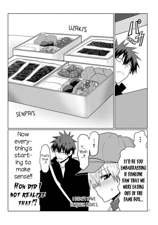 Page 11 Chapter 53 Uzaki-chan wa Asobitai!