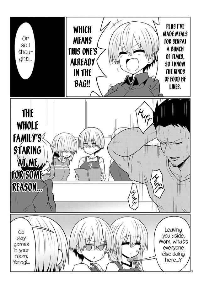 Page 3 Chapter 53 Uzaki-chan wa Asobitai!