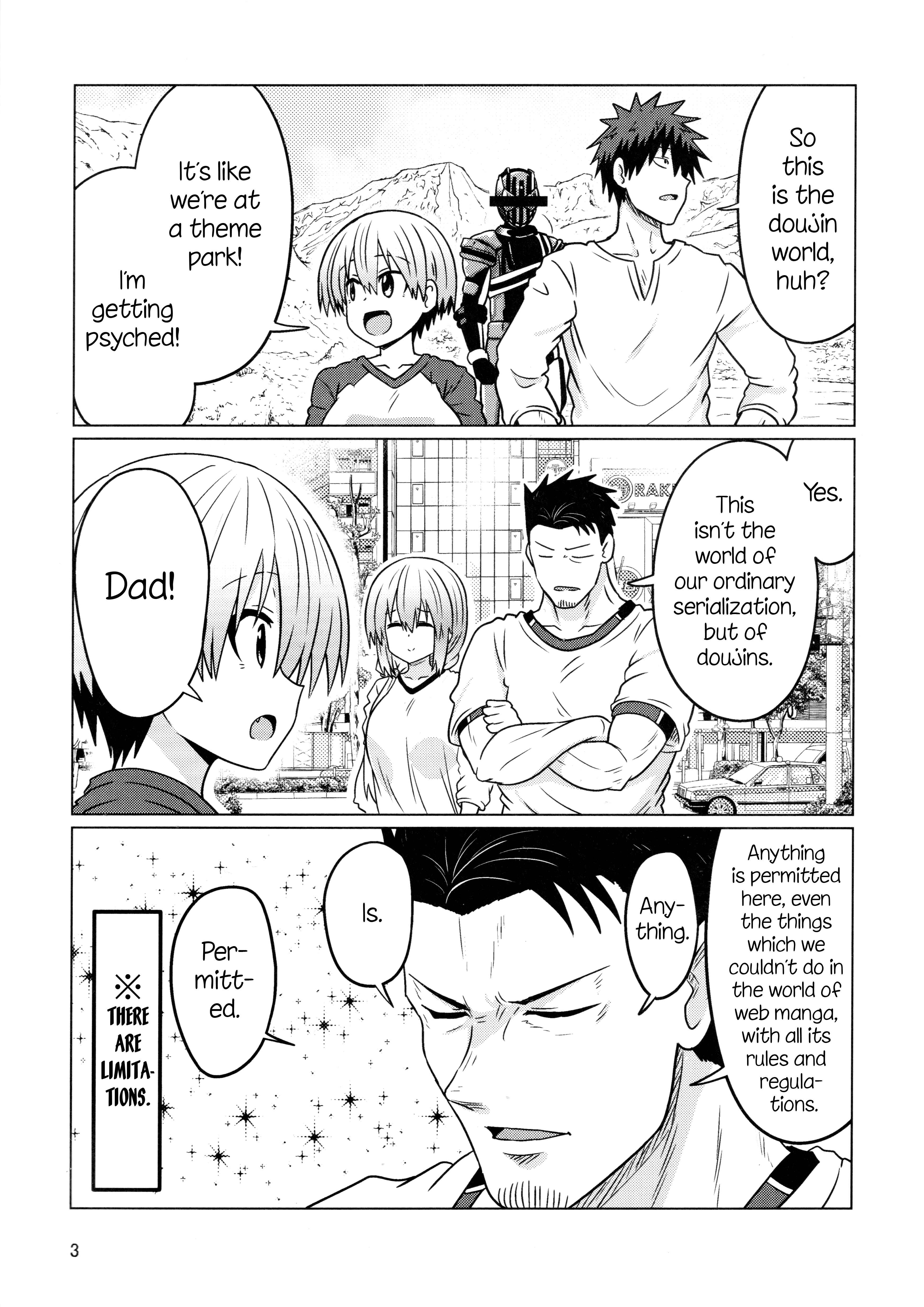 Page 3 Chapter 72.5 Uzaki-chan wa Asobitai!