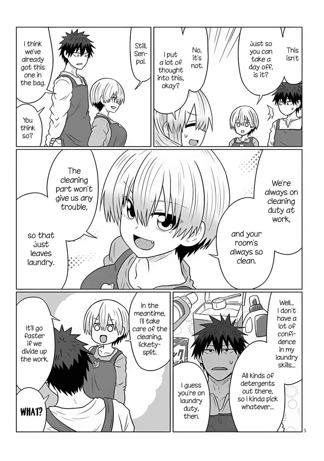 Page 5 Chapter 111 Uzaki-chan wa Asobitai!