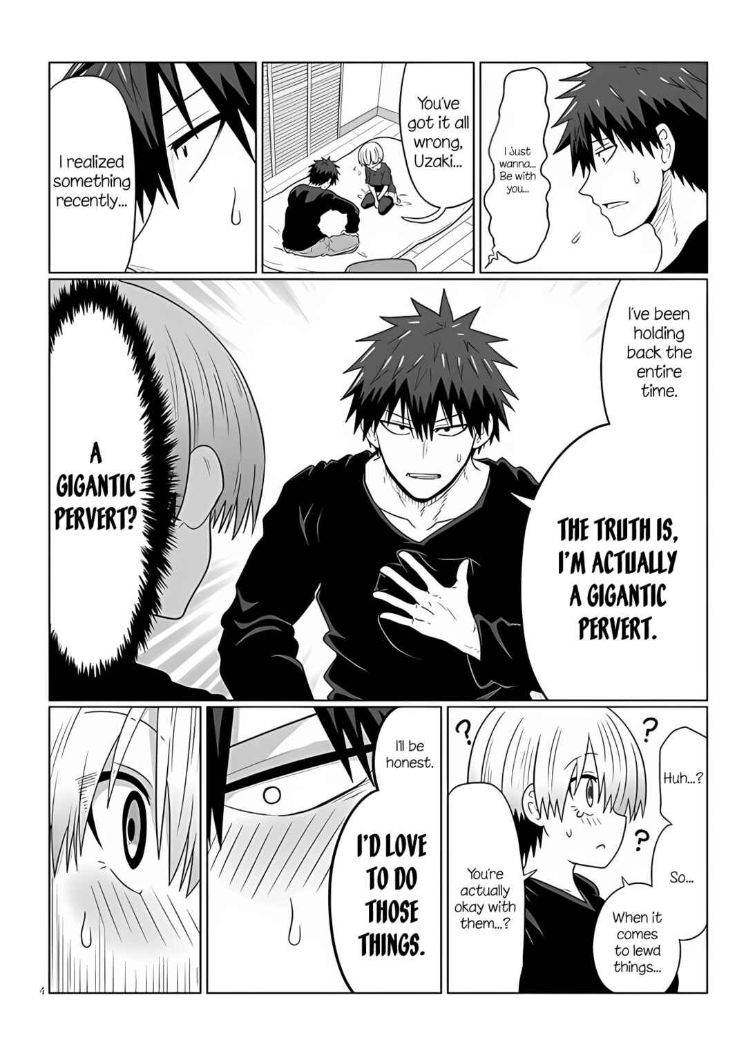 Page 4 Chapter 106.1 Uzaki-chan wa Asobitai!