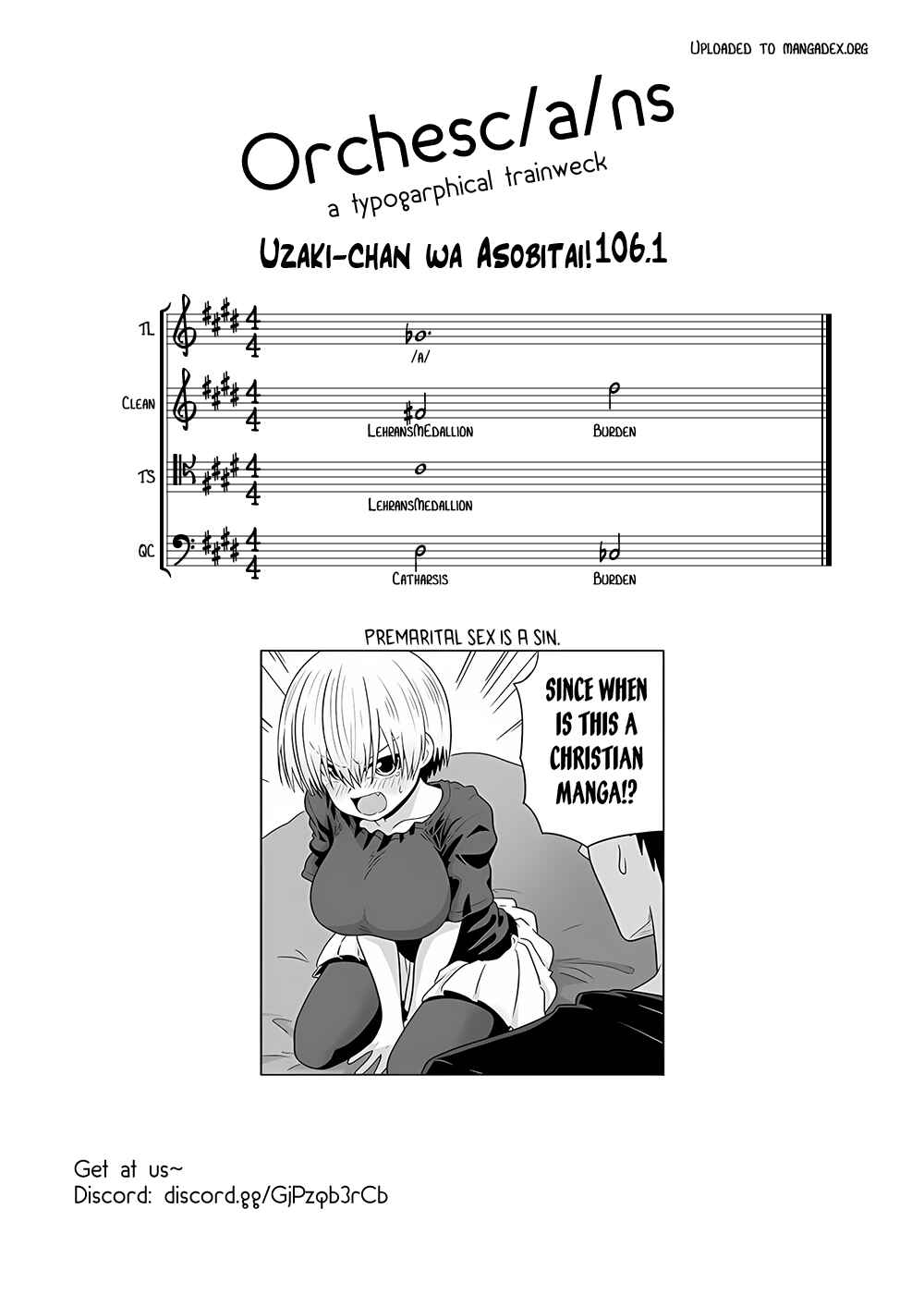 Page 9 Chapter 106.1 Uzaki-chan wa Asobitai!