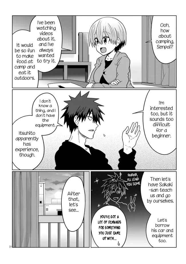 Page 10 Chapter 75 Uzaki-chan wa Asobitai!