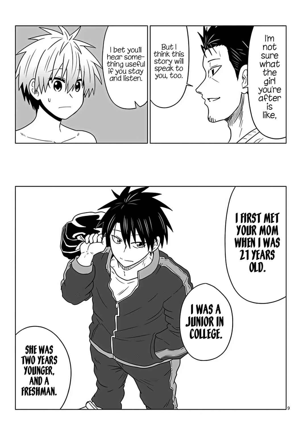Page 9 Chapter 97 Uzaki-chan wa Asobitai!