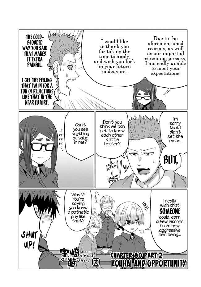 Page 1 Chapter 80.2 Uzaki-chan wa Asobitai!