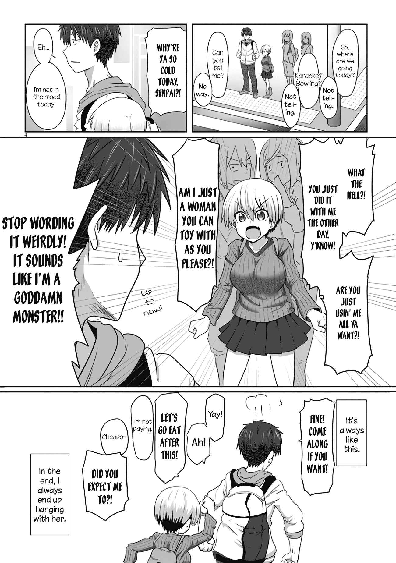 Page 5 Chapter 1.1 Uzaki-chan wa Asobitai!