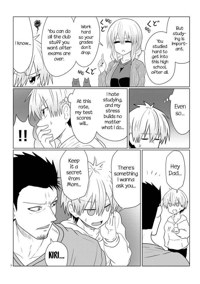Page 8 Chapter 56 Uzaki-chan wa Asobitai!