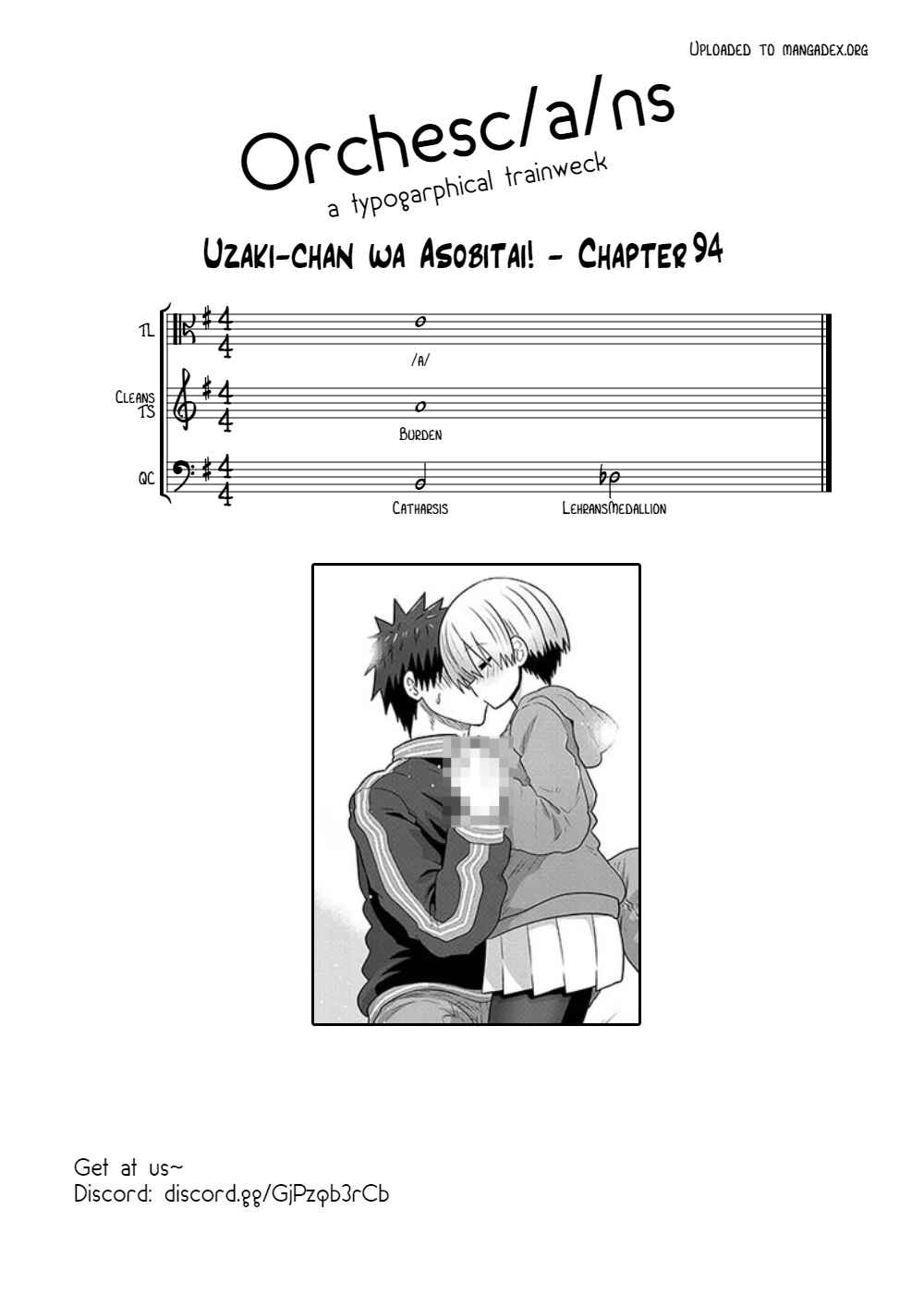 Page 13 Chapter 94 Uzaki-chan wa Asobitai!