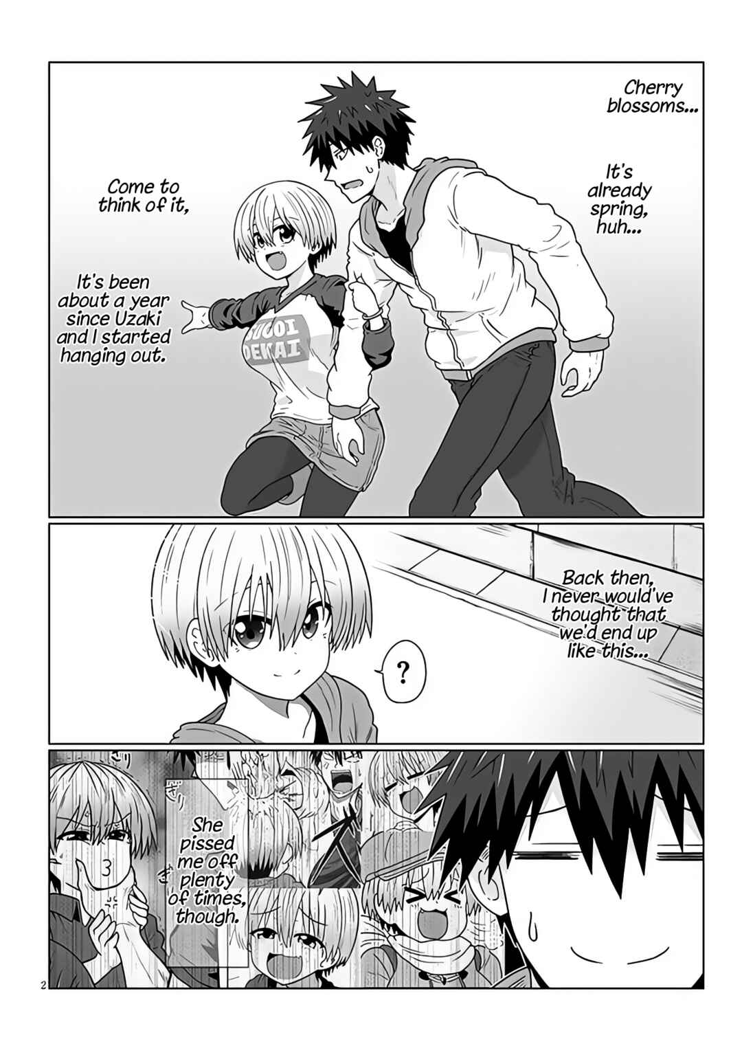 Page 2 Chapter 94 Uzaki-chan wa Asobitai!