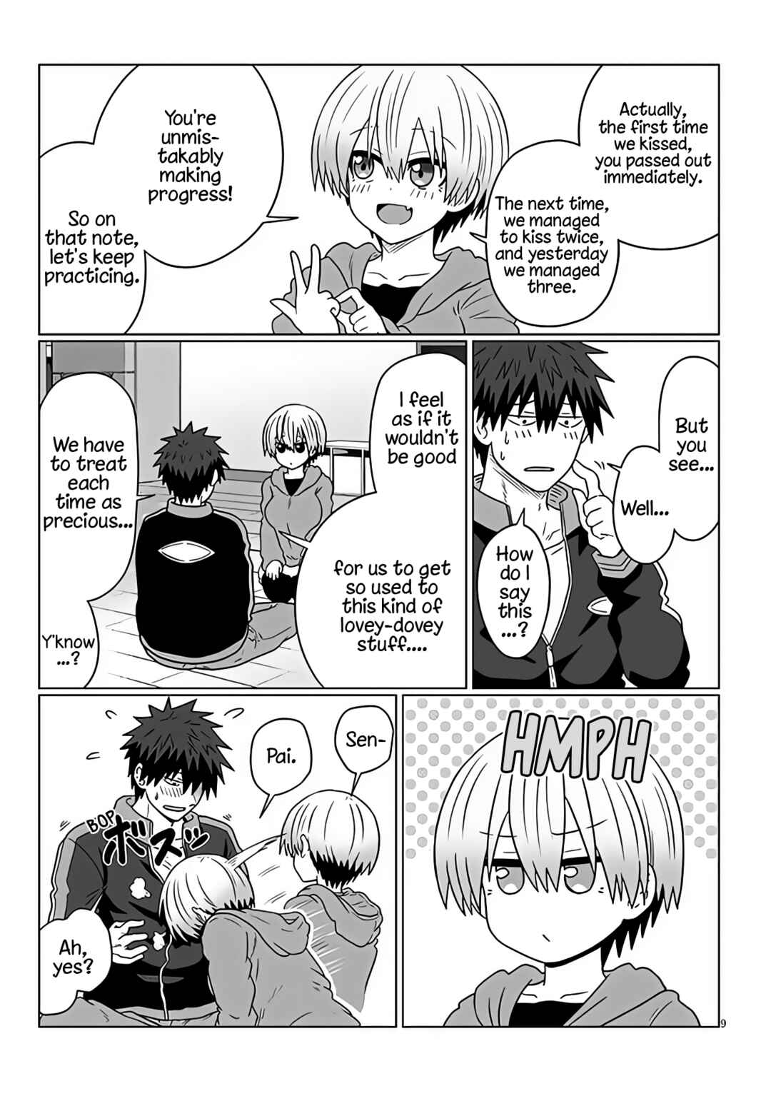 Page 9 Chapter 94 Uzaki-chan wa Asobitai!