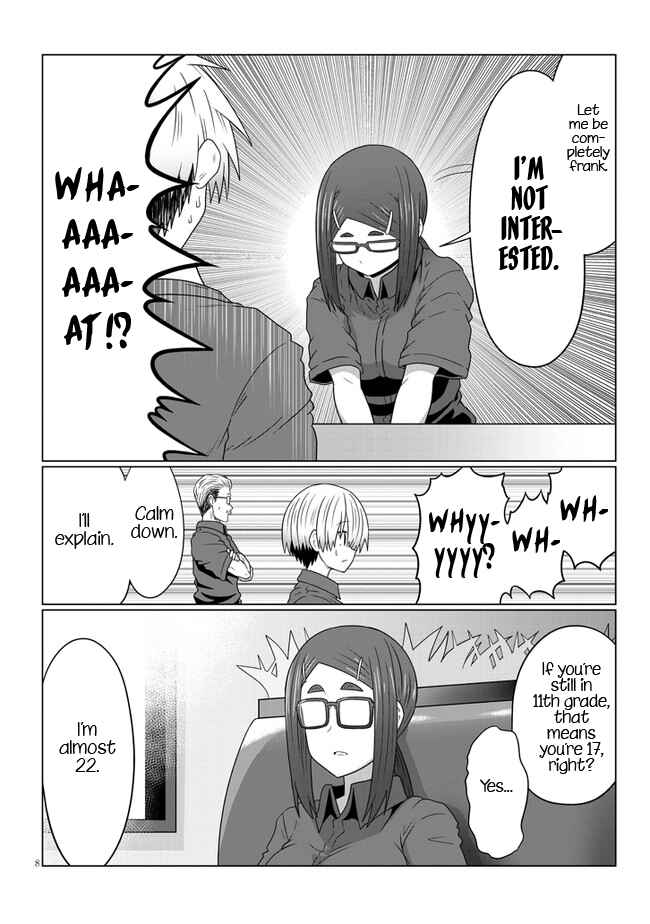 Page 8 Chapter 82 Uzaki-chan wa Asobitai!
