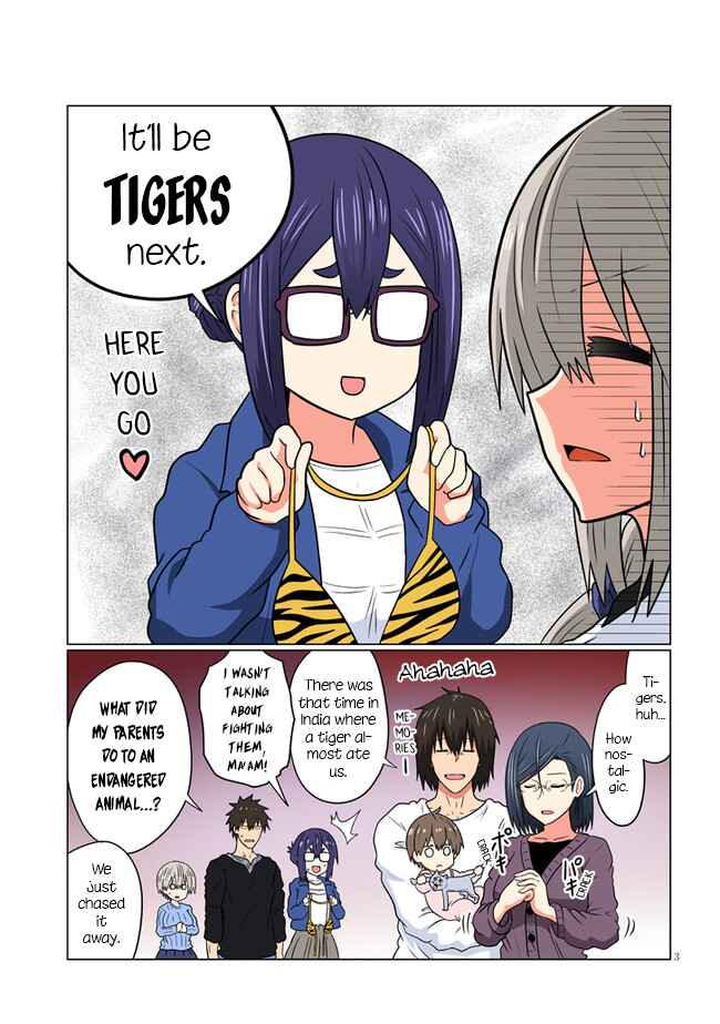 Page 3 Chapter 77.1 Uzaki-chan wa Asobitai!