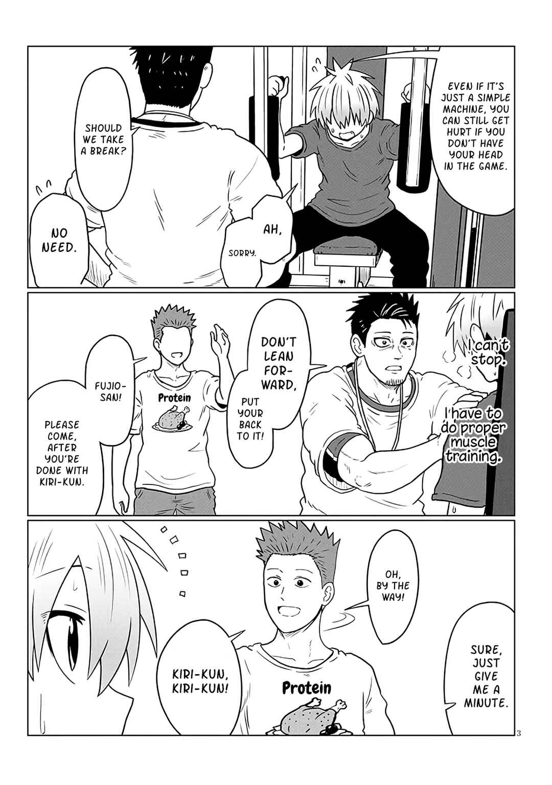 Page 3 Chapter 123 Uzaki-chan wa Asobitai!