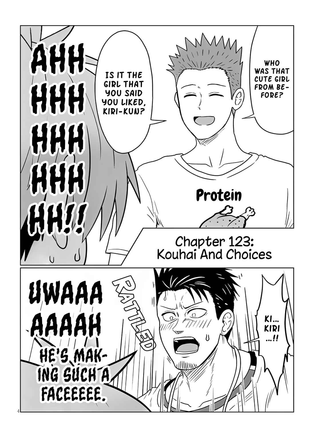 Page 4 Chapter 123 Uzaki-chan wa Asobitai!