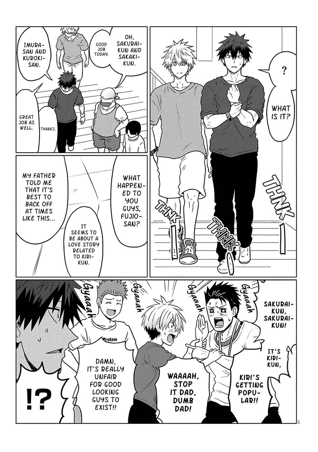 Page 5 Chapter 123 Uzaki-chan wa Asobitai!