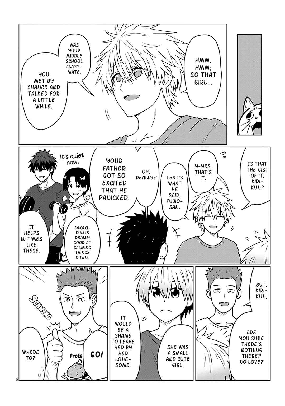 Page 6 Chapter 123 Uzaki-chan wa Asobitai!