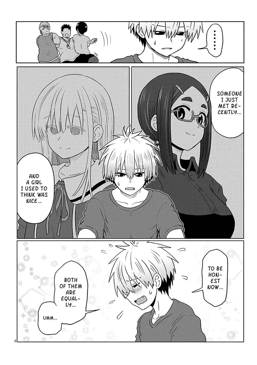 Page 8 Chapter 123 Uzaki-chan wa Asobitai!