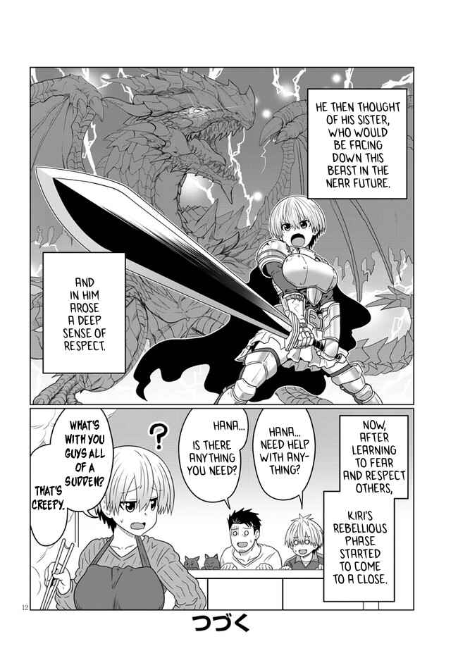 Page 12 Chapter 84 Uzaki-chan wa Asobitai!