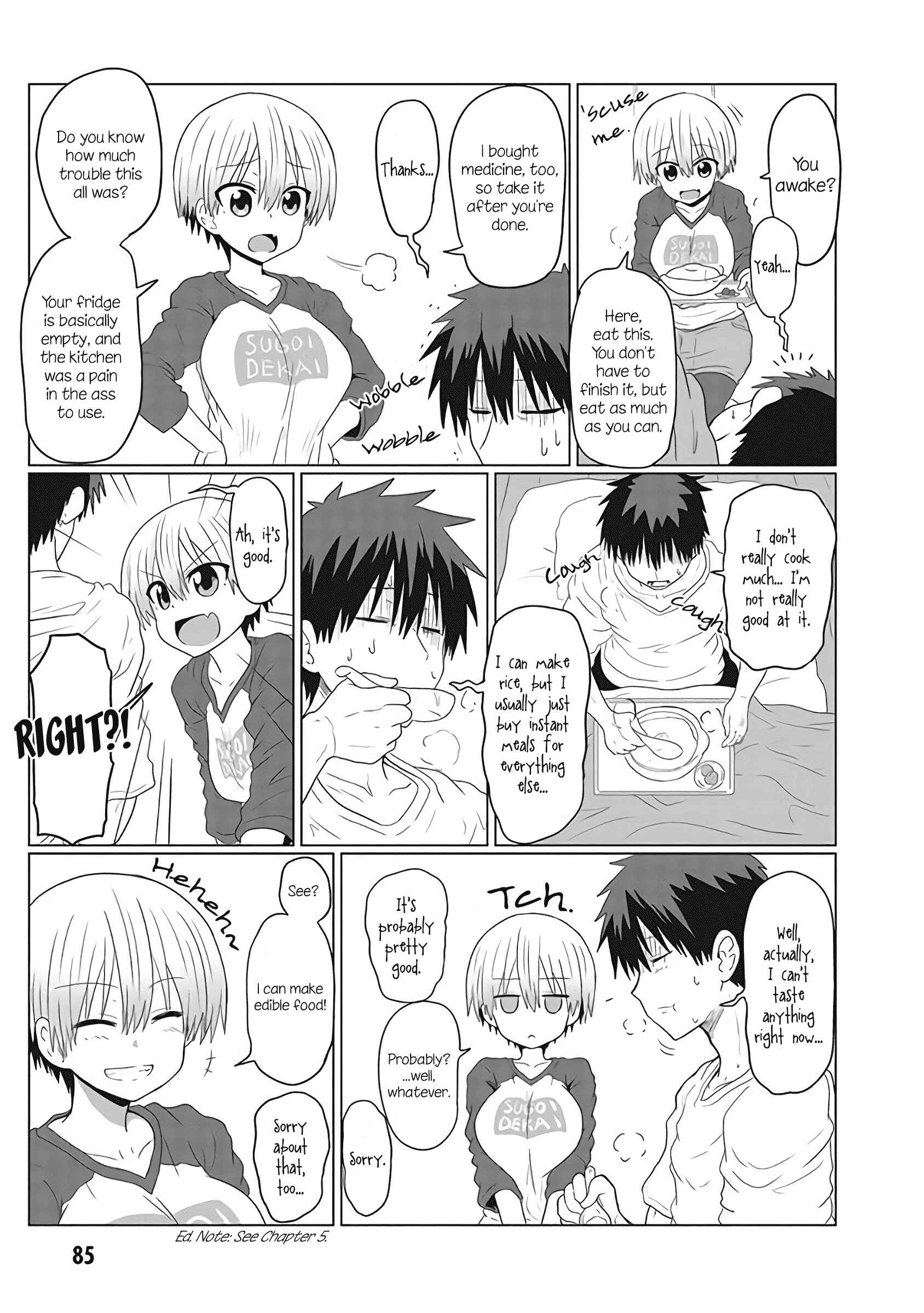 Page 5 Chapter 8 Uzaki-chan wa Asobitai!