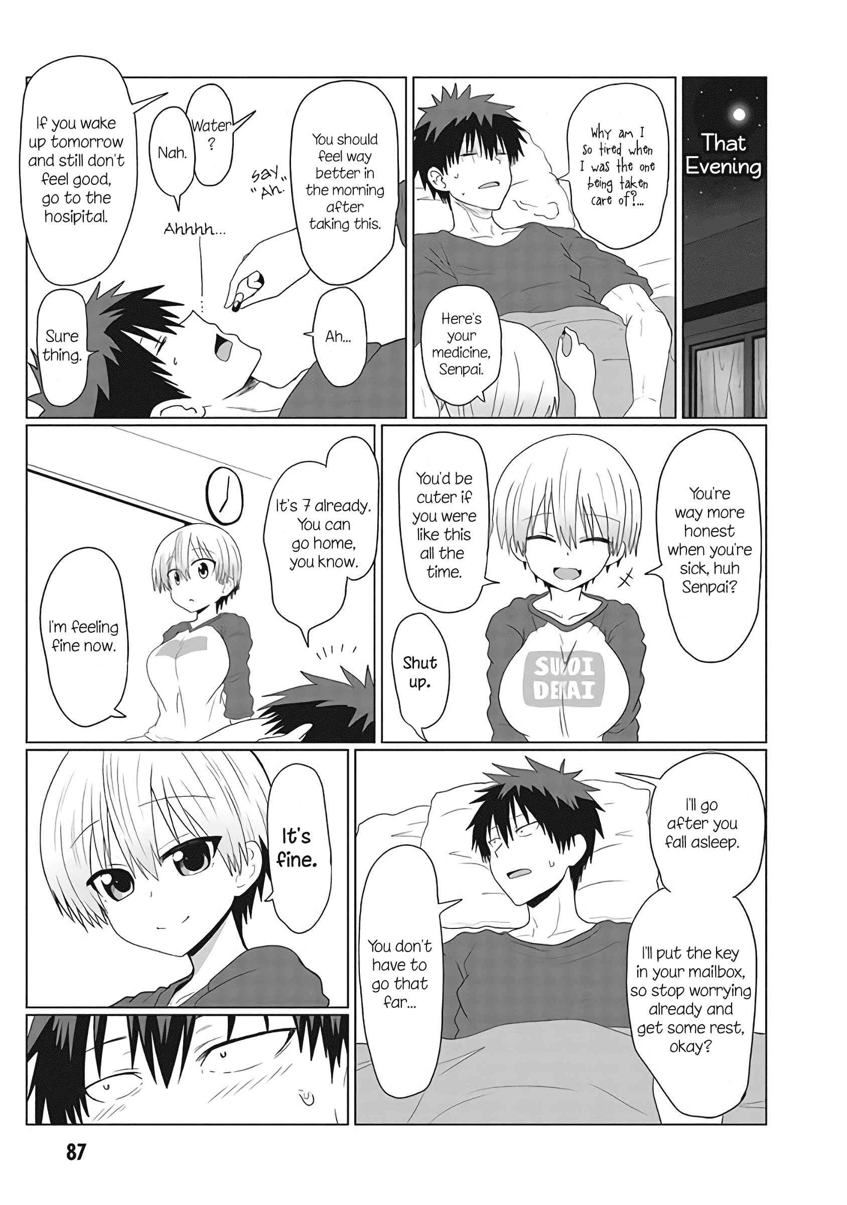 Page 7 Chapter 8 Uzaki-chan wa Asobitai!