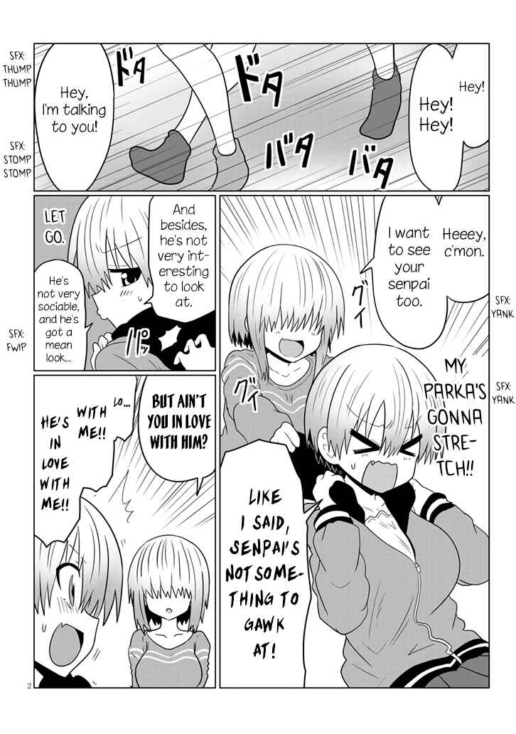 Page 2 Chapter 50 Uzaki-chan wa Asobitai!