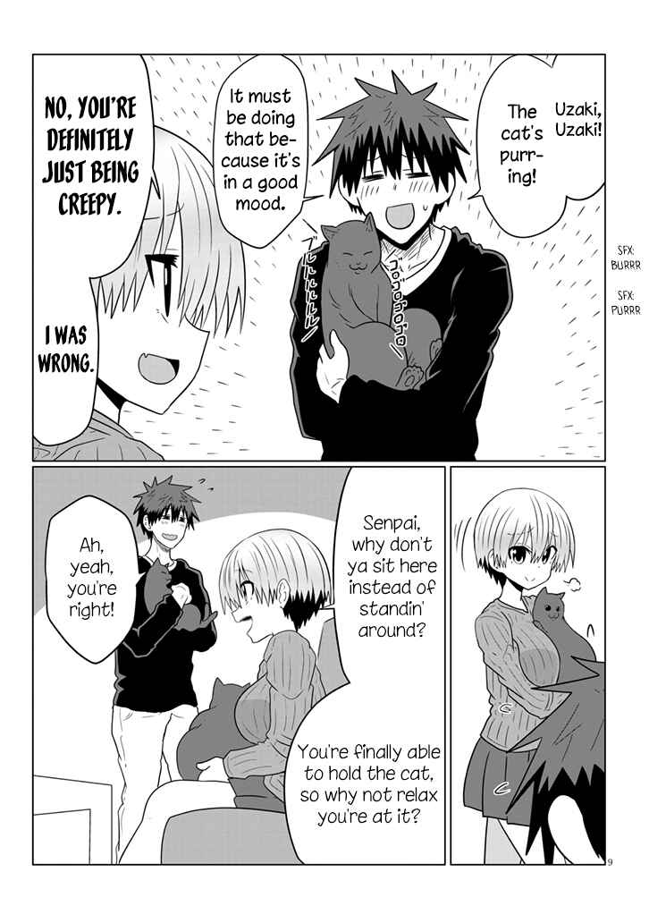 Page 9 Chapter 50 Uzaki-chan wa Asobitai!