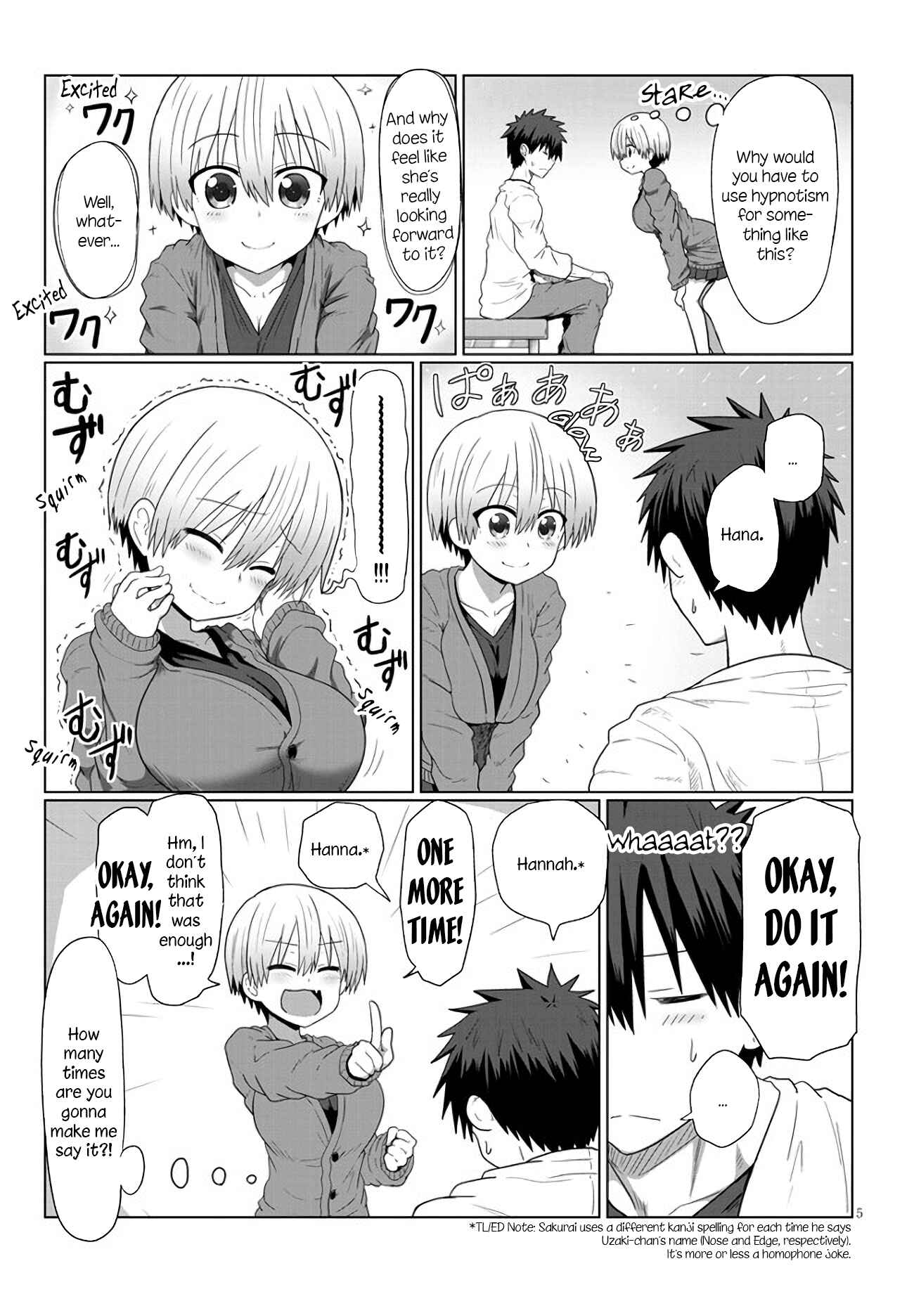Page 5 Chapter 10 Uzaki-chan wa Asobitai!